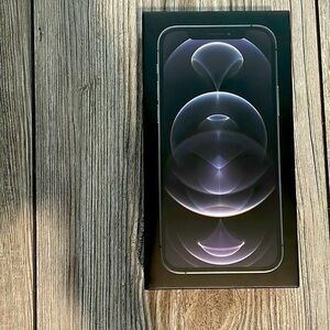 APPLE iPhone 12 Pro, Graphite Box Only With Instructions *no phone *